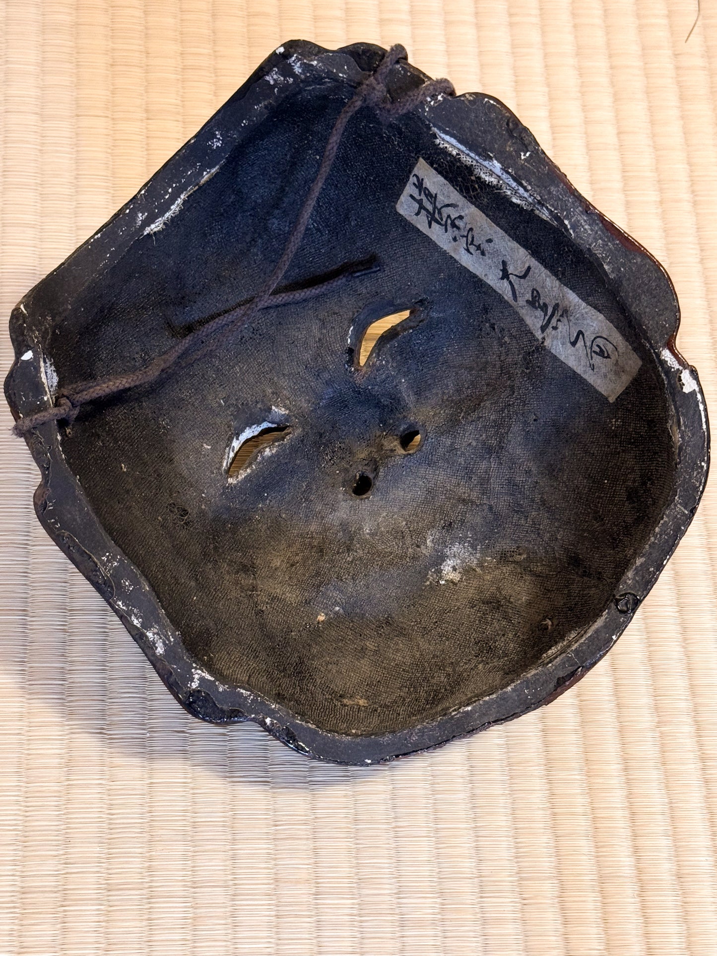 Masque de théatre japonais, Ebisu Dieu du Bonheur