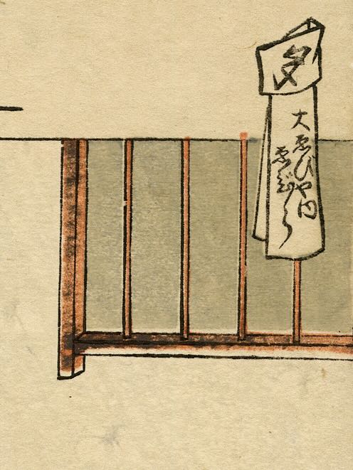 Estampe Japonaise de Koryūsai, Beautés - syllabe Ta