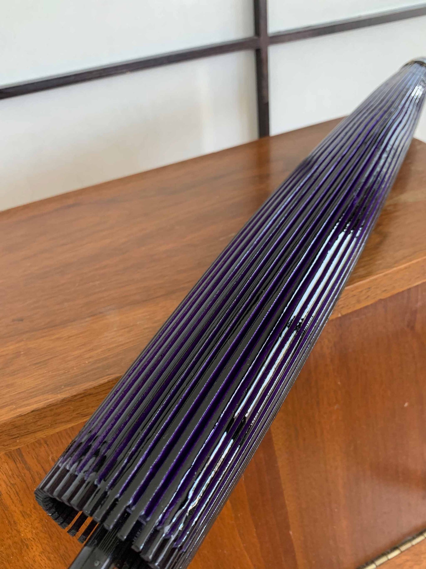 Parapluie traditionnel japonais kyowagasa violet.