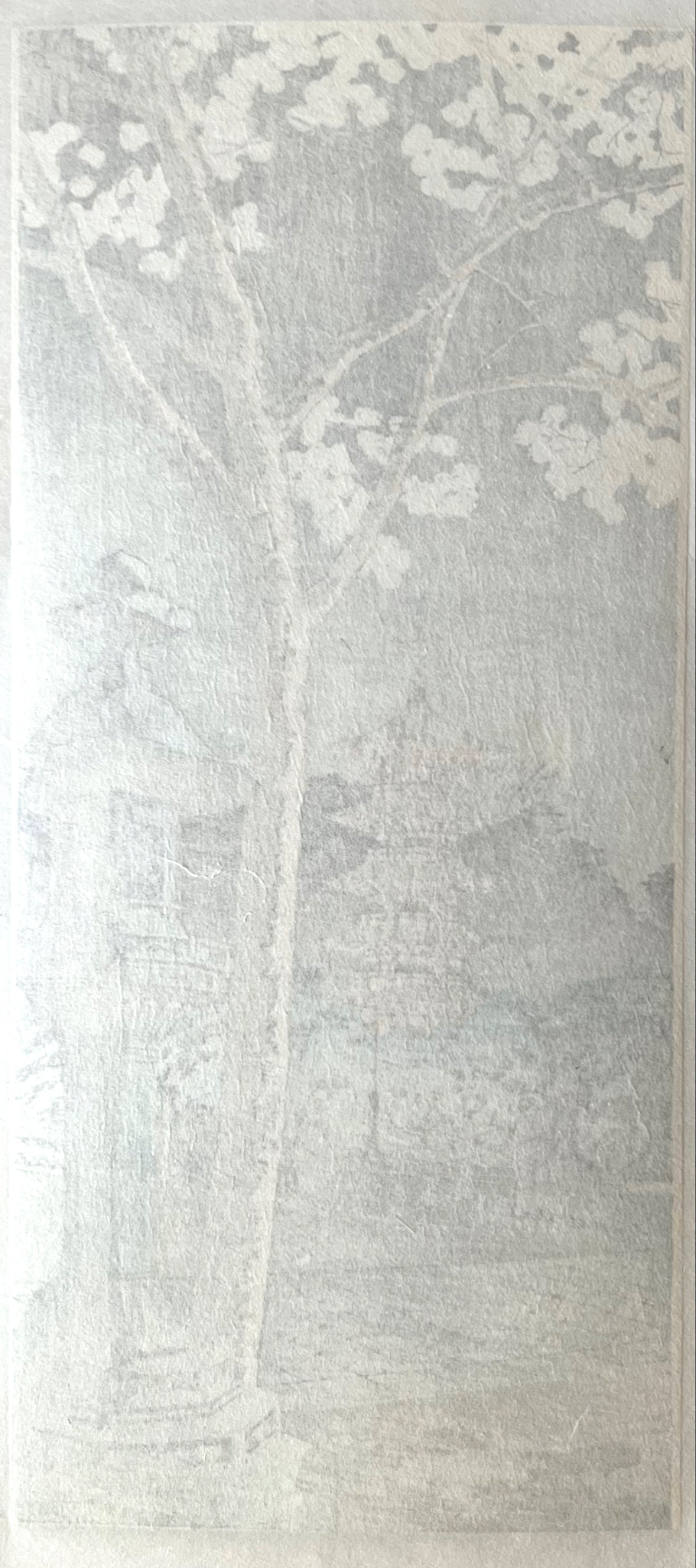 Estampe Japonaise de Shotei Hiroaki | Le Sanctuaire Toshogu de Ueno
