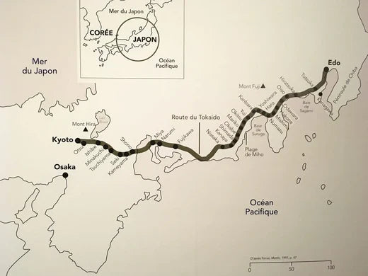 La route du Tokaido et les séries d'Hiroshige