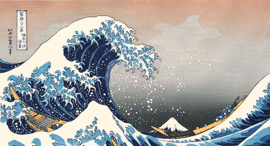 Hokusai la grande vague de Kanagawa