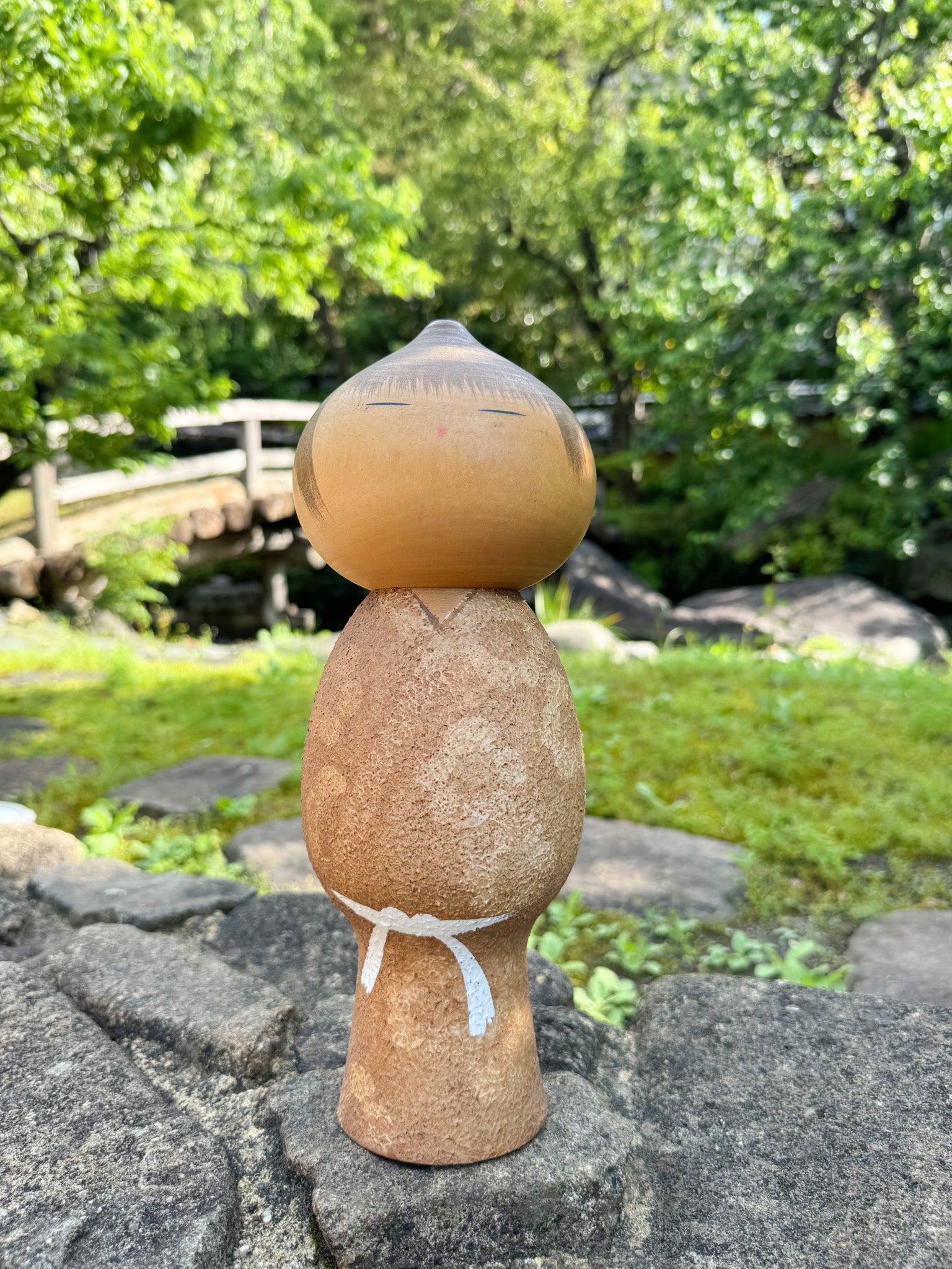 Kokeshi watanabe-kimono face