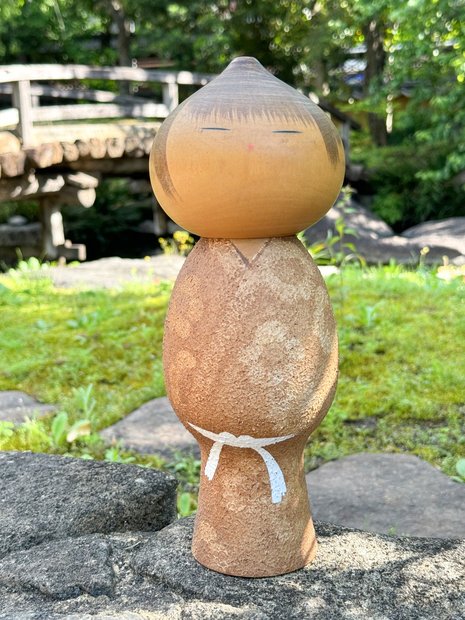 Kokeshi watanabe-kimono face