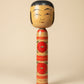 Kokeshi Togatta de Sato Benkichi motifs camelia de face