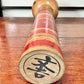 Kokeshi Togatta de Sato Benkichi motifs camelia Signature dessous