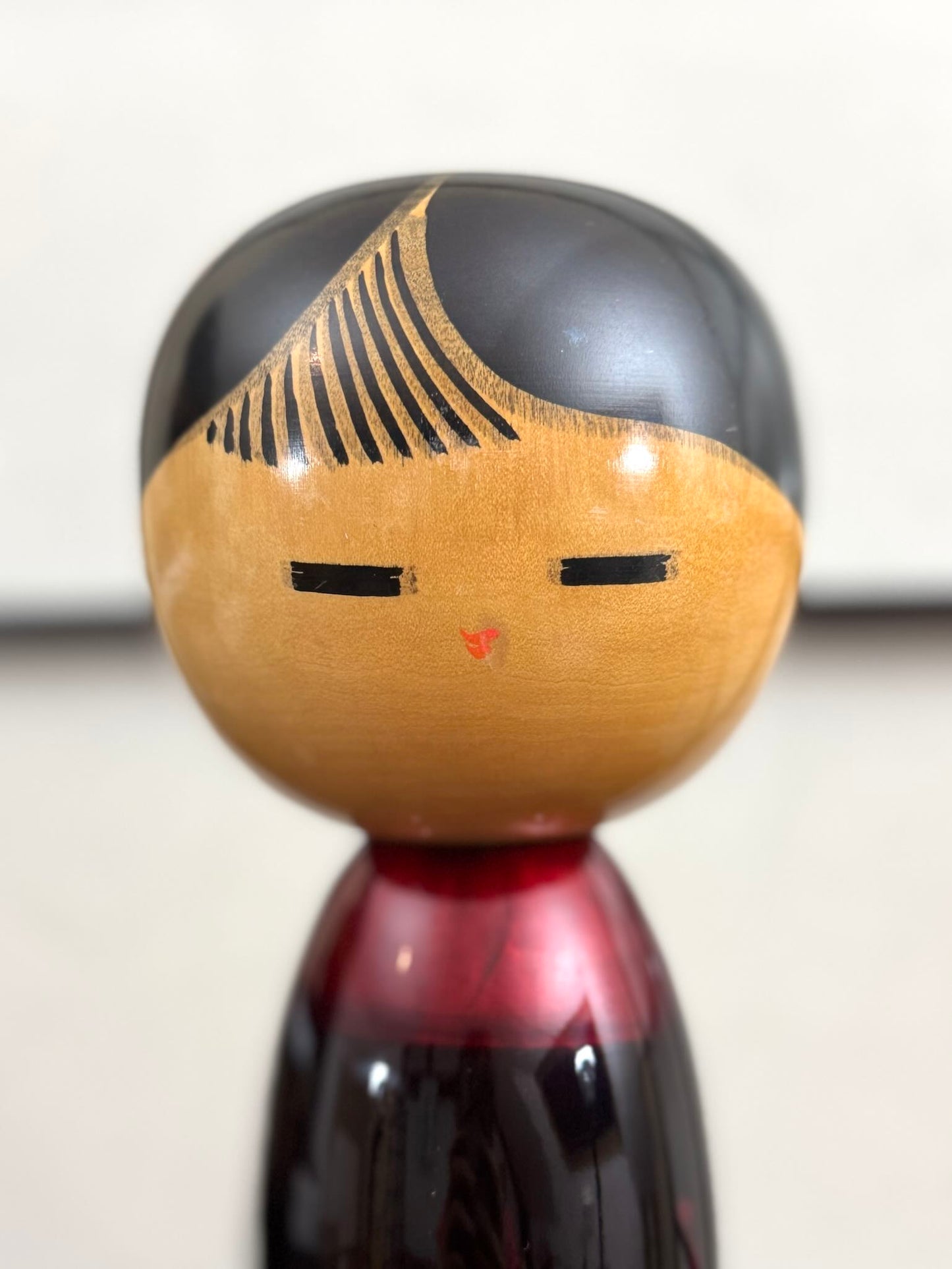 Kokeshi Créative Vintage de Sato Norio - Prunier en fleurs