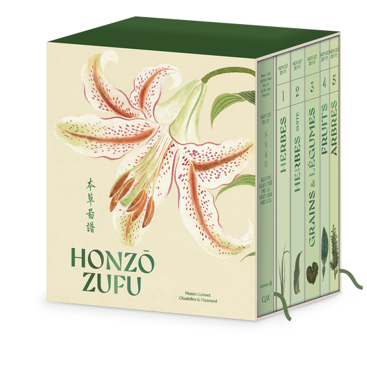 Coffret Honzo zufu, ÉDITION LUXE, Album illustré de la materia medica ed. Citadelles & Mazenod