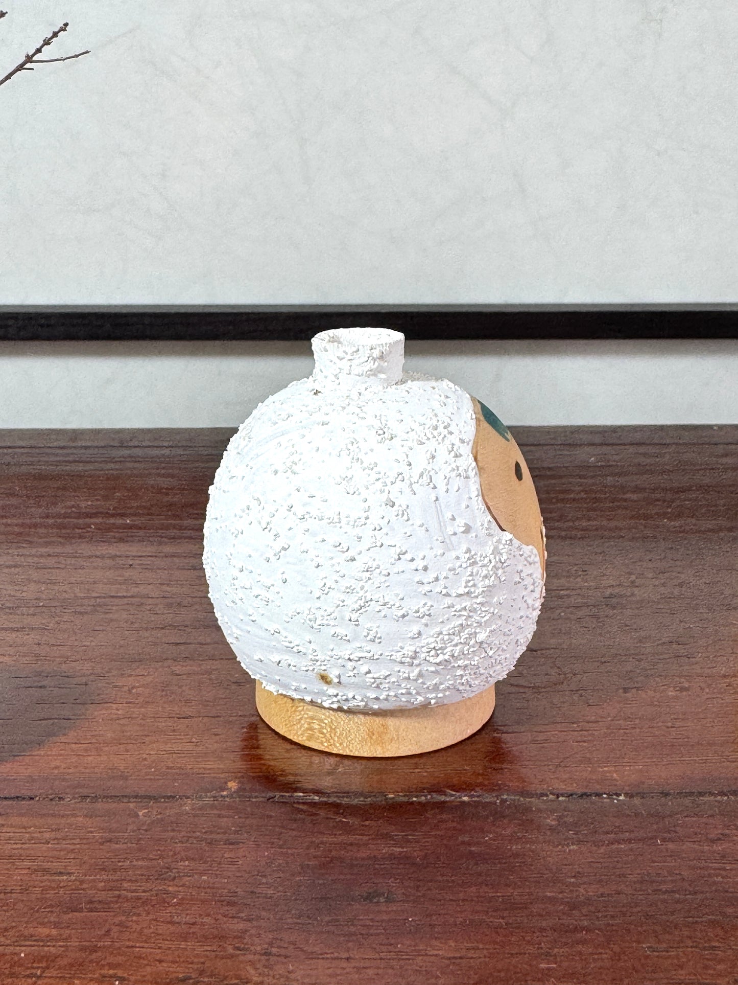 Petite Koekshi neige murayama avec boîte profil droit