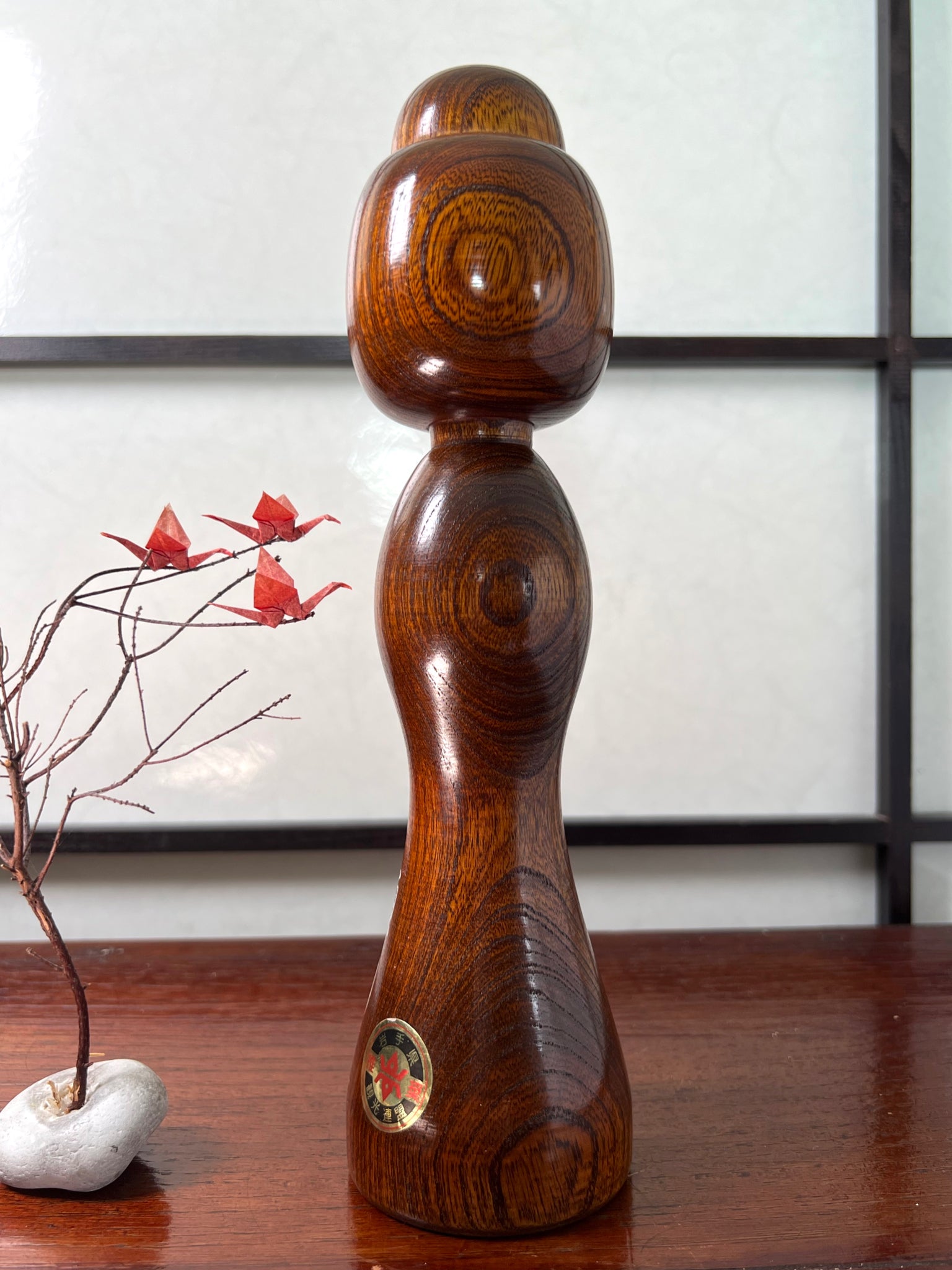 Kokeshi créative vintage | Nambu vierge côté gauche 