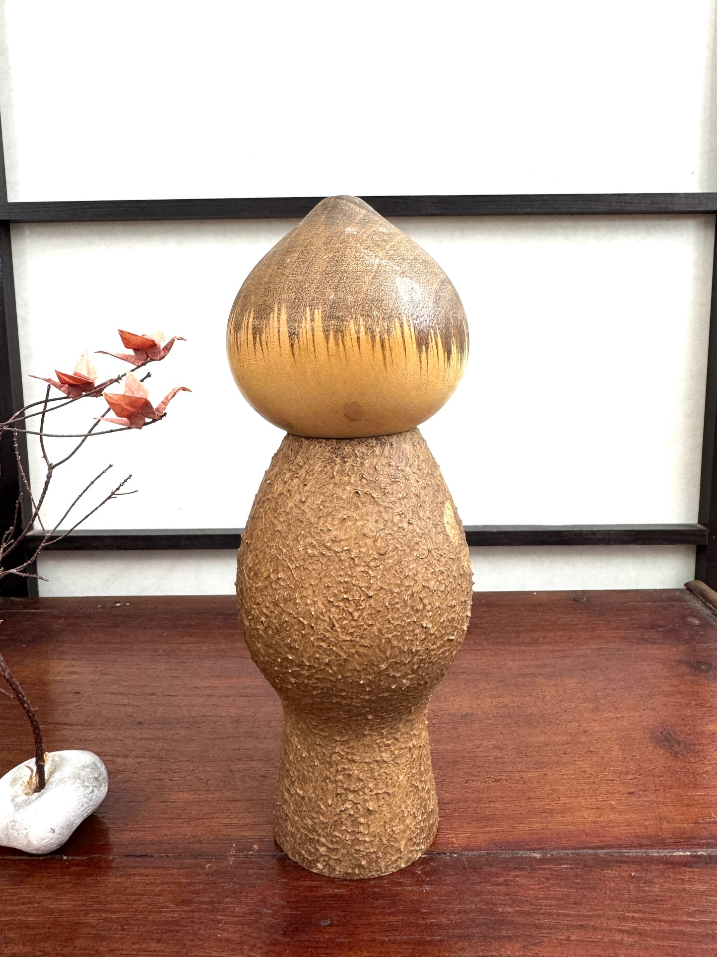 Kokeshi sosaku de Watanabe Masao - Mushin méditation Zen