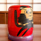 Kokeshi Daruma socle violet cote