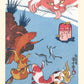 Chat et poisson de Kuniyoshi | Reproduction Fine Art