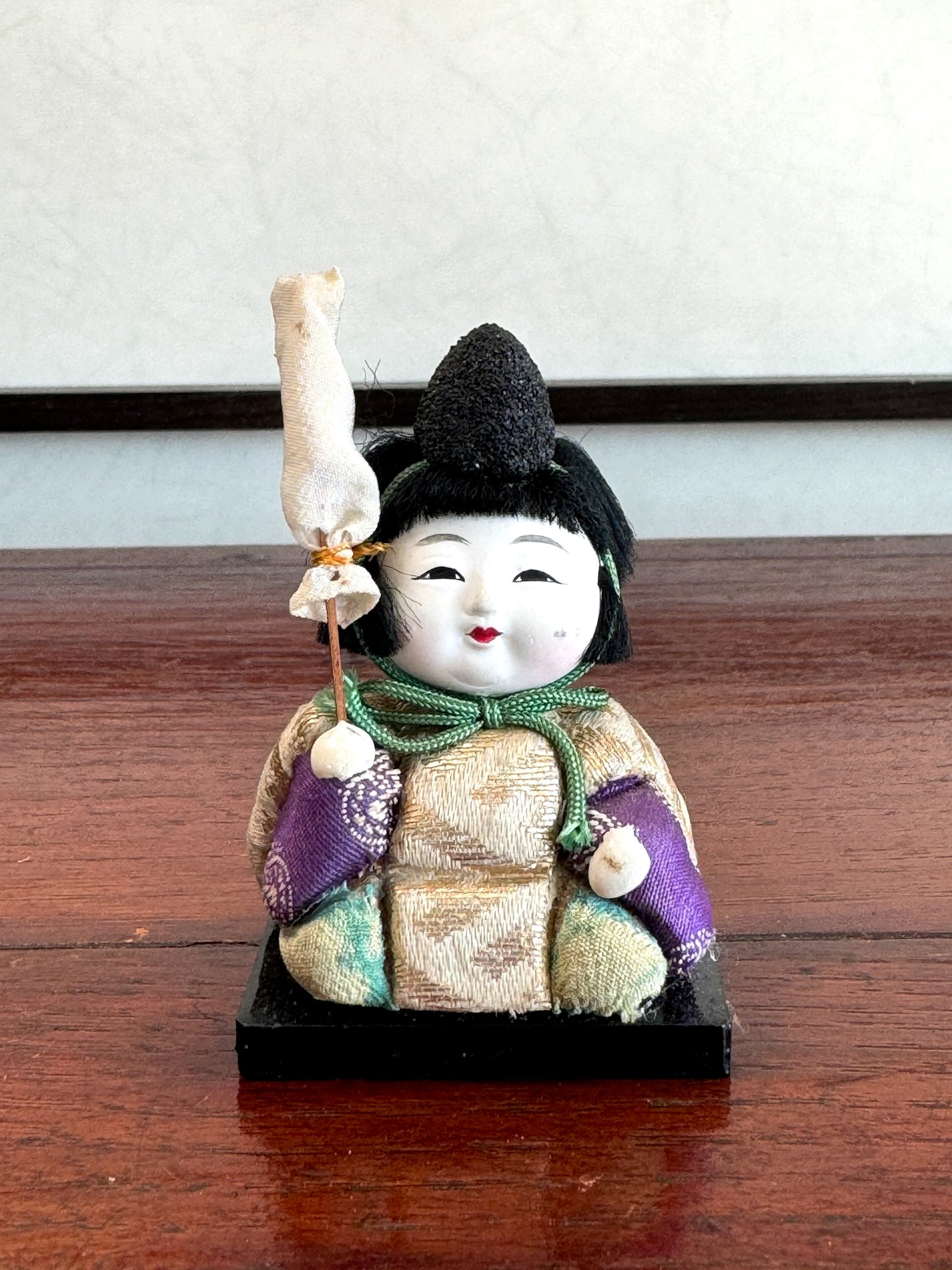 Poupée Japonaise Traditionnelle Kimekomi | Porte étendard