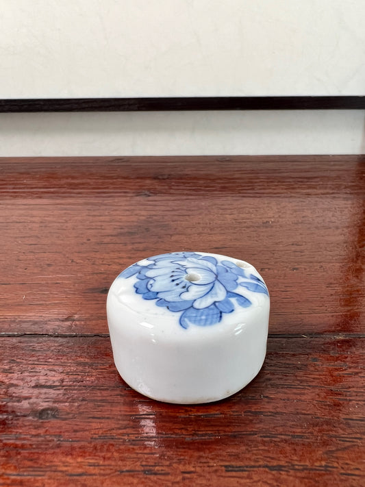 Céramique Japonaise | Suiteki - compte-gouttes d'eau - Pivoine