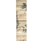 Estampe Japonaise hashira-e de Koikawa Harumasa représentant la courtisane Komurasaki et son amant Shirai Gonpachi, le verso