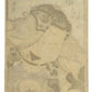 Estampe Japonaise de Konishi Hirosada représentant l'acteur Mimasu Daigorō IV dans le rôle de Yuranosuke, le chef des 47 rōnin, le verso