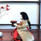Poupée Japonaise Traditionnelle Hina Matsuri | Dame de la cour assise