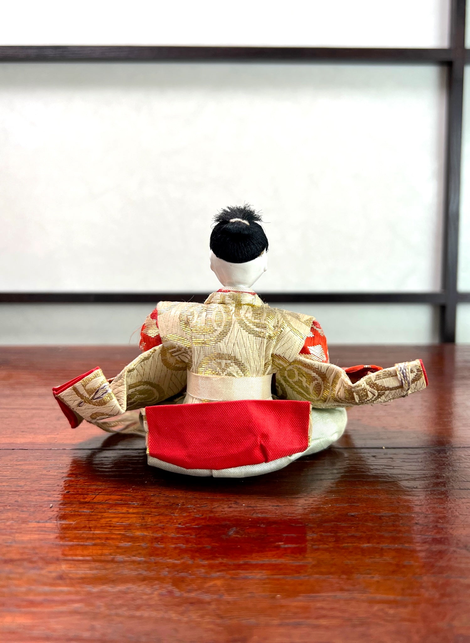 Poupée Japonaise Traditionnelle Hina Matsuri |Musicien dos