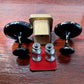 Miniature mobilier du Palais Impérial en laque et métal | Décor pour Hina-matsuri