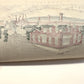 Estampe Japonaise banque Japon, Tokyo Meiji hiver, Inoue Yasuji, pont Eitai, architecture occidentale Japon, gravure sur bois, neige, calèche, dos