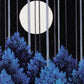Estampe Japonaise Encadrée de Teruhide Kato | Lune Bleue (Aotsuki)