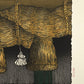Estampe Japonaise de Kinoshita Taika représentant la corde sacrée shimenawa du Grand sanctuaire d'Izumo, détail de la signature et du sceau