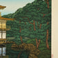 Estampe Japonaise de Kinoshita Taika représentant le Pavillon d'or ou Kinkaku-ji à Kyoto, détail de la signature et du sceau