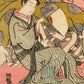 Estampe Japonaise de Koryūsai, Beautés - syllabe Ta