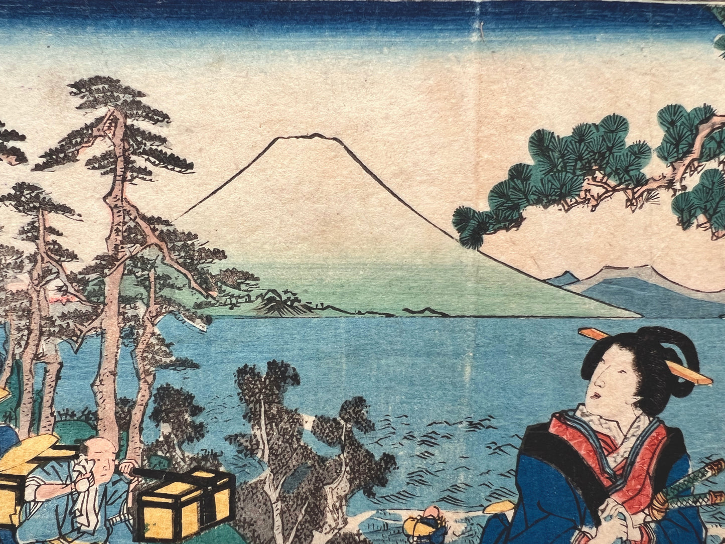 Le voyage de la mariée, gros plan sur le Mont Fuji