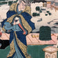 Estampe Japonaise de Kunisada III | Les 47 Ronins - Acte 9