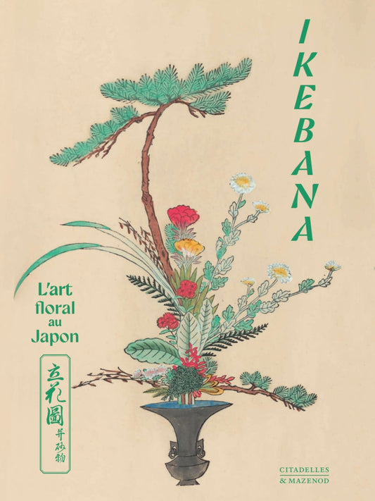 livre sur l'Ikebana de Citadelles et Mazenod, couverture