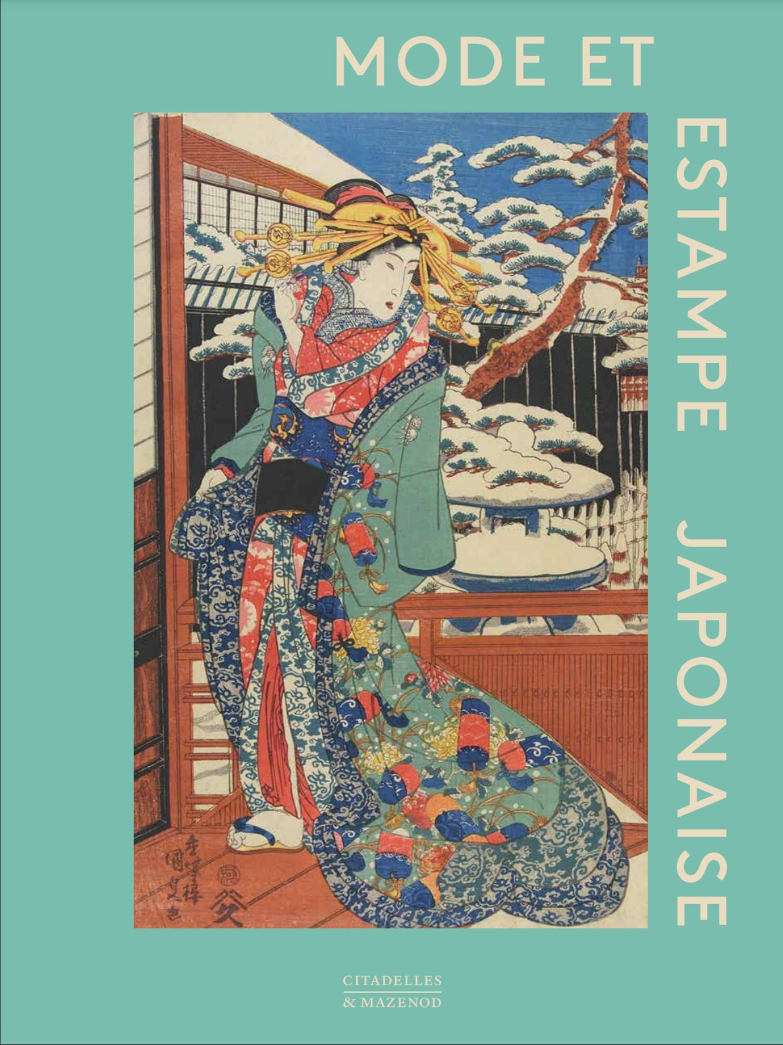 livre Mode et estampe japonaise Citadelles &Mazenod couverture