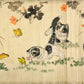makimono japonais ancien, chatons et papillons détail  7