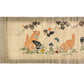 makimono japonais ancien, chatons et papillons détail 12