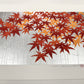 Estampe Japonaise de Namiki Hajime, Erables rouges et bambou - Momiji 2