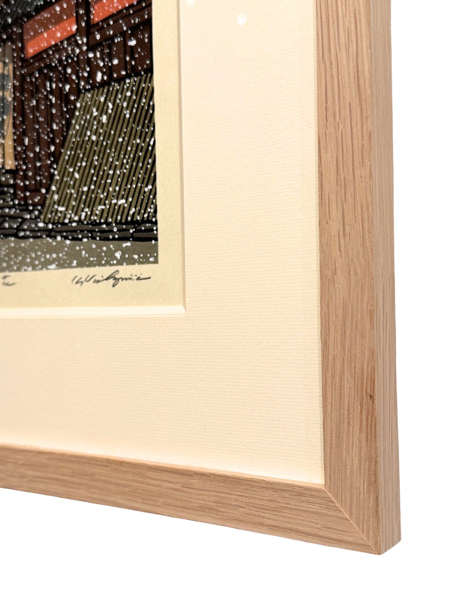 angle du cadre en chêne