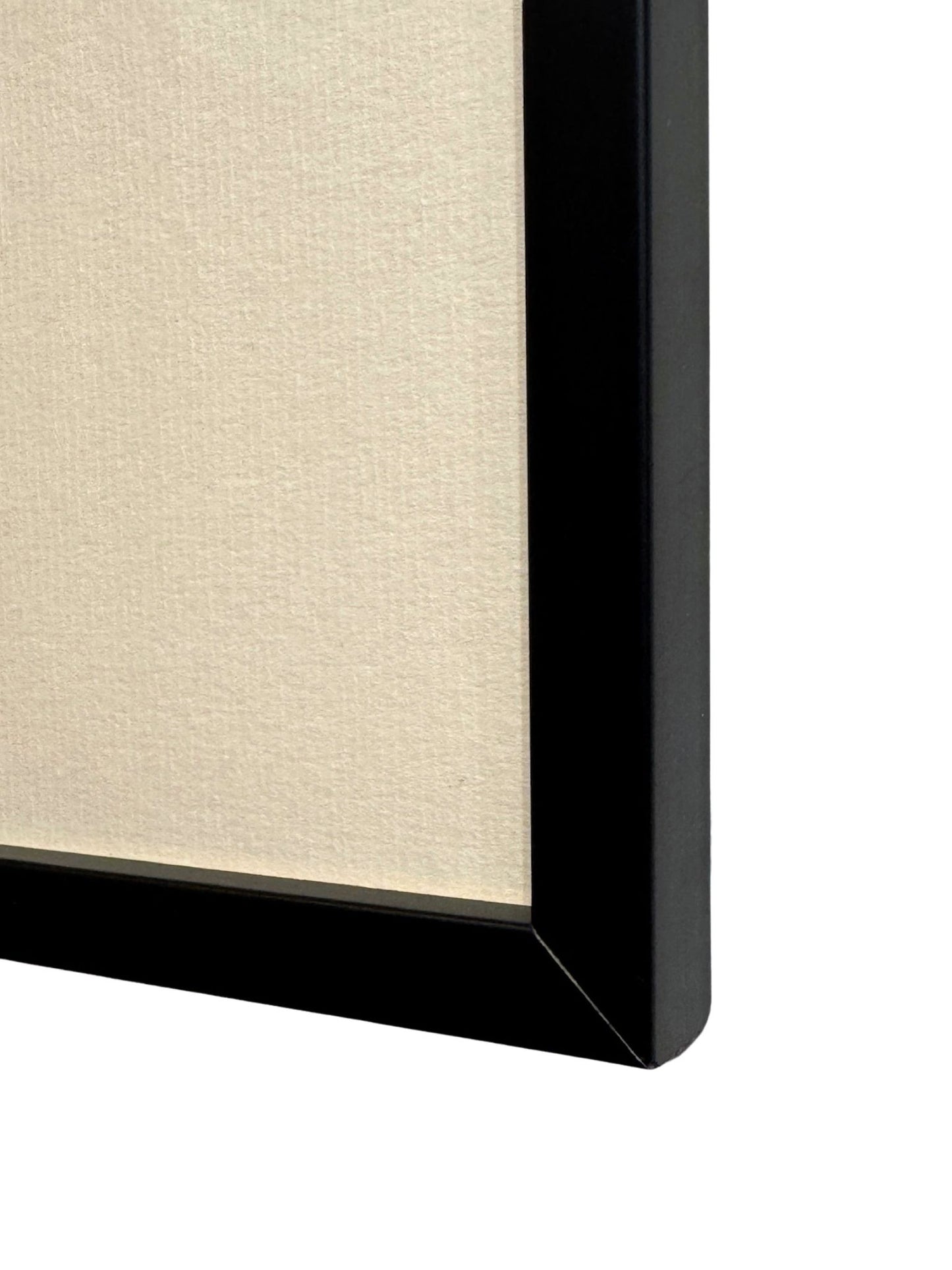 angle du cadre plat 10 noir