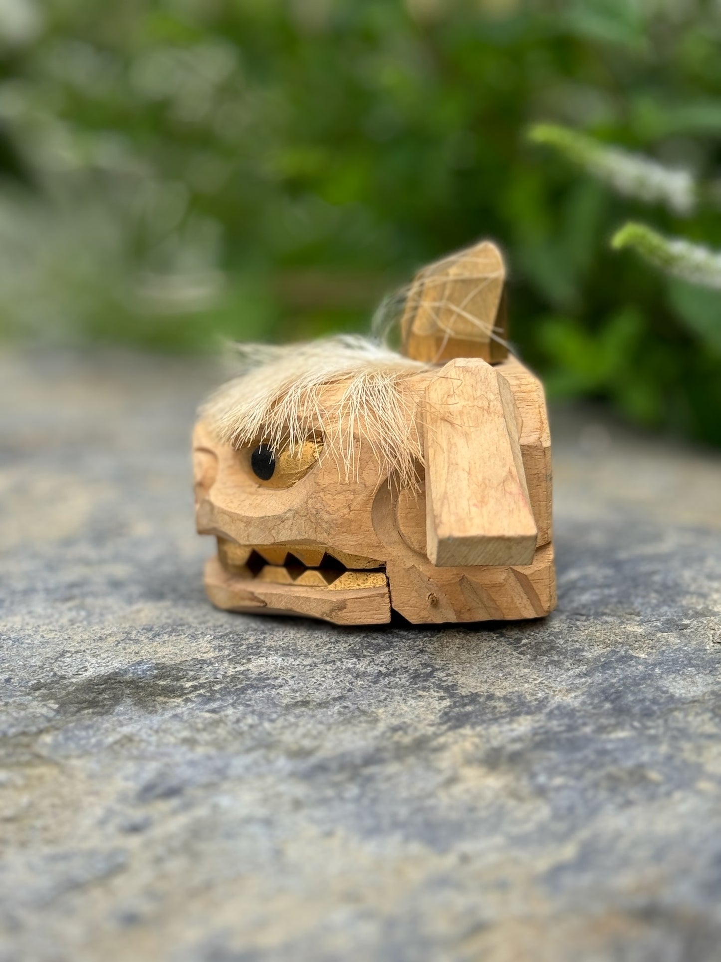 tête de lion kaka porfil gauche