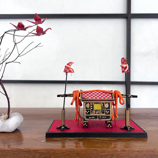 Palanquin miniature | Décor pour Hina-matsuri