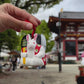 Clochette Japonaise en Céramique Lapin et sac à dos