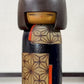Kokeshi vintage Yuji Kawase au motif japonais asanoha, la vidéo à 360 degrés