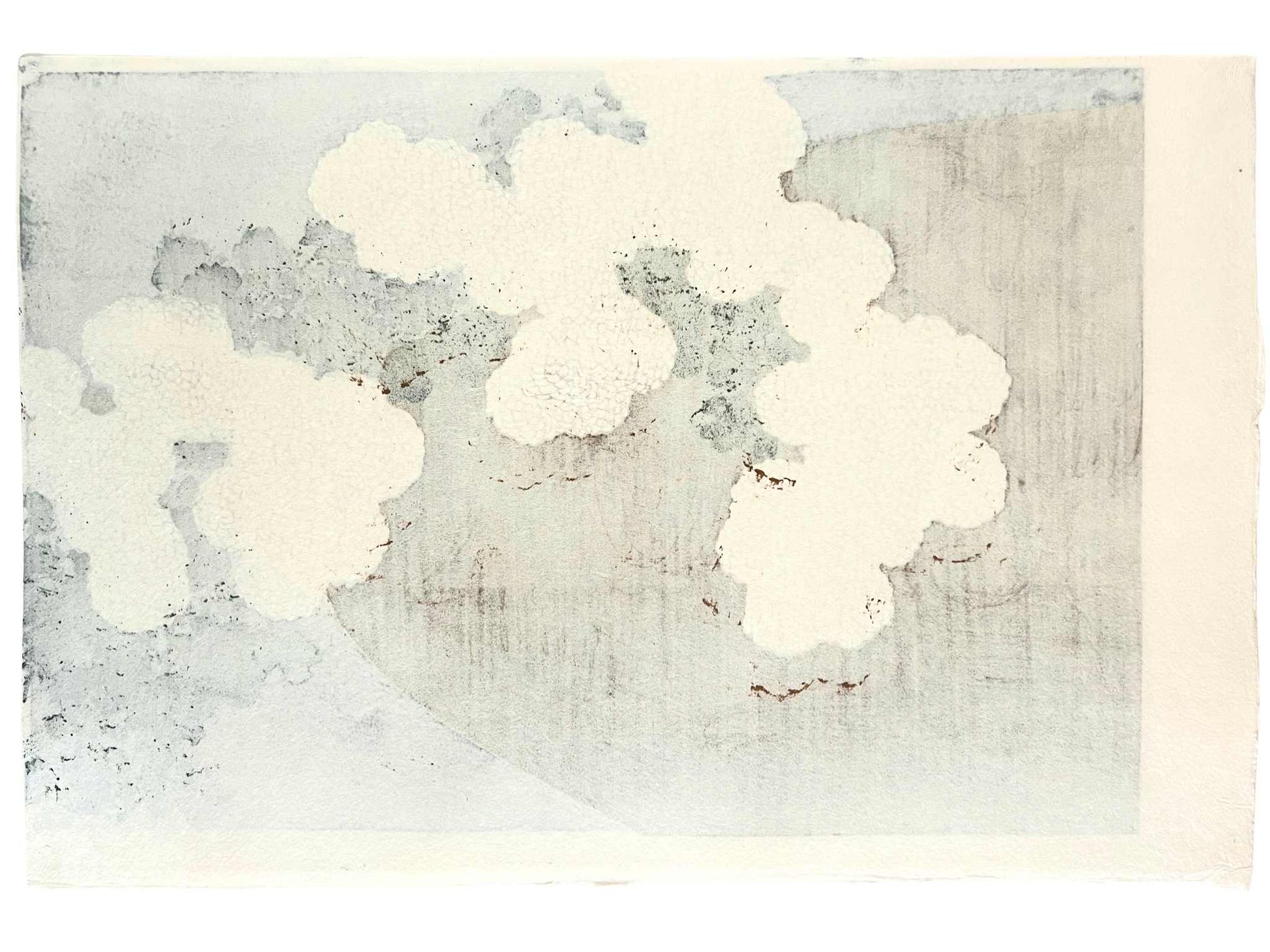 estampe japonaise de kamisaka sekka momoyogusa chrysanthème, le verso