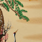 Sérigraphie Japonaise, Grues au soleil levant