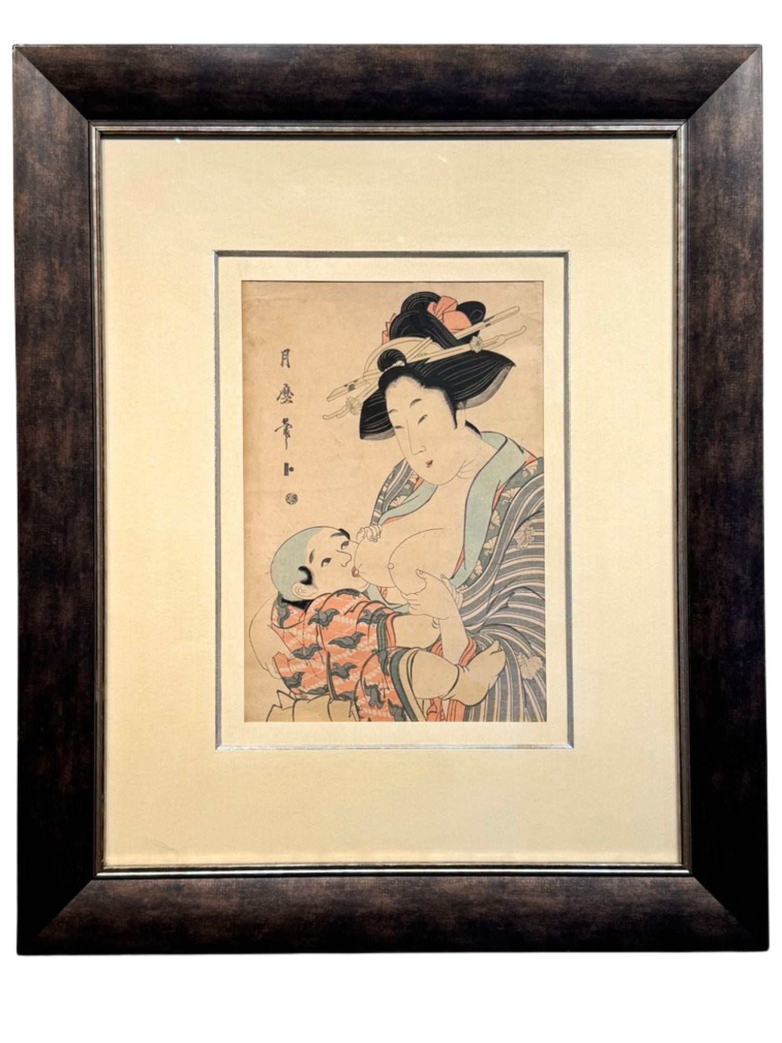 Estampes Japonaises de Tsukimaro Kitagawa ou Kikumaro (1794
