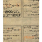 Estampe Japonaise de Yoshitora représentant des soldats du clan Taira gisant au sol face aux soldats victorieux du clan Minamoto lors de la bataille de Dan no ura à Yashima, le verso doublé avec papier washi