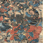 Estampe Japonaise triptyque de Yoshitora représentant les guerriers des clans Takeda et Uesugi s'affrontant pendant la bataille de Kawanakajima, détail de Takeda Shingen
