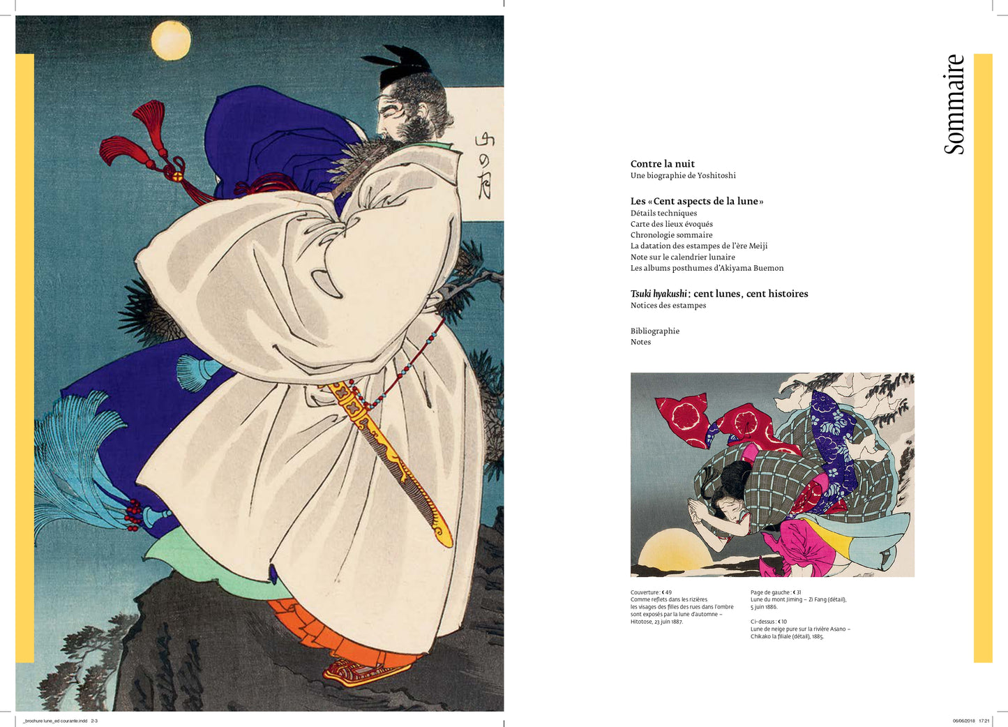 Livre Yoshitoshi, Cent Aspects de la Lune 🌙