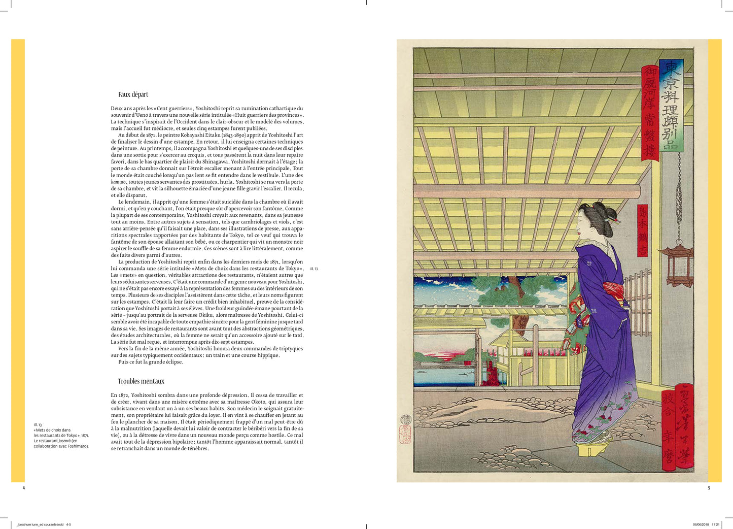 Livre Yoshitoshi, Cent Aspects de la Lune 🌙
