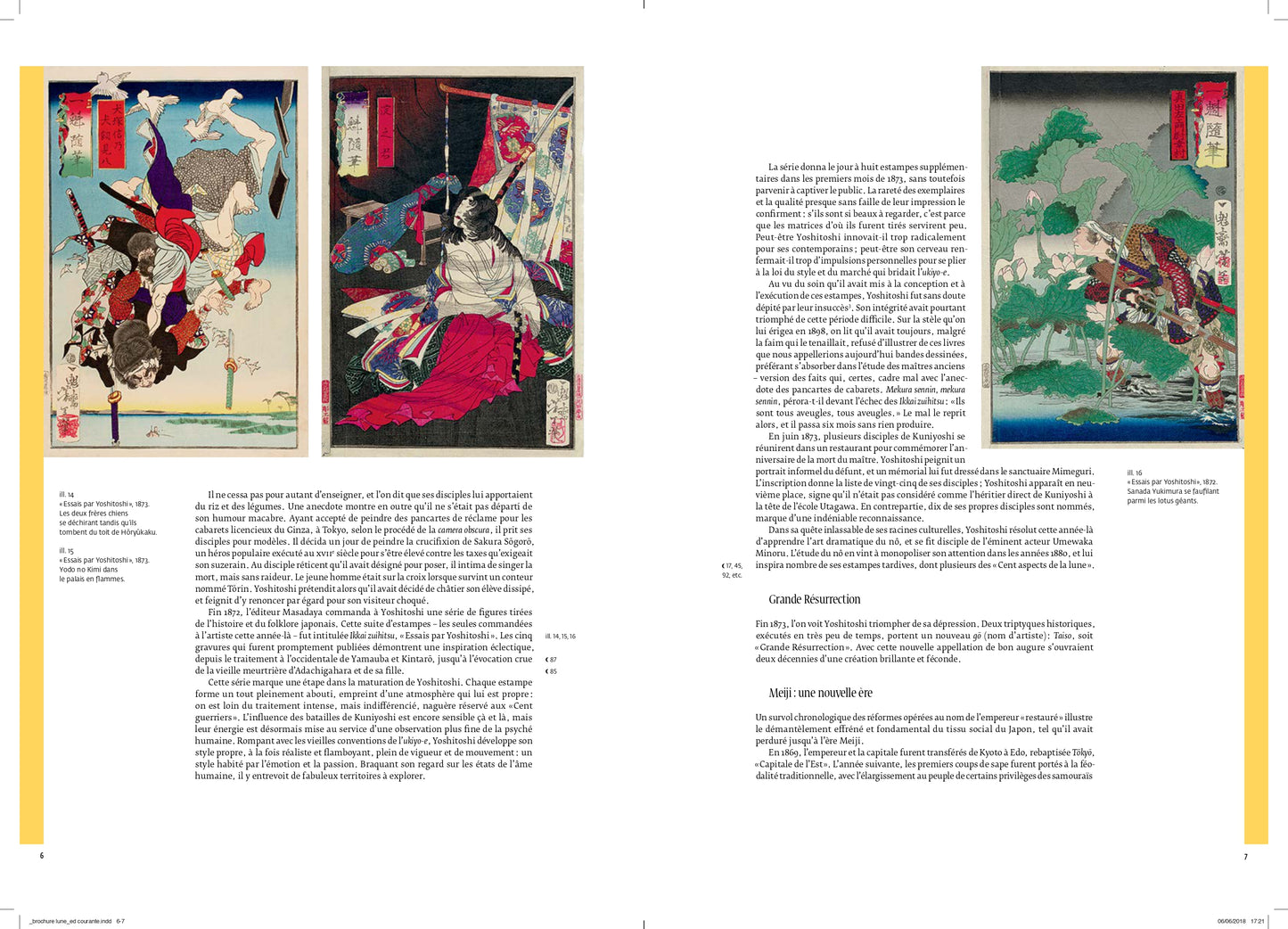Livre Yoshitoshi, Cent Aspects de la Lune 🌙